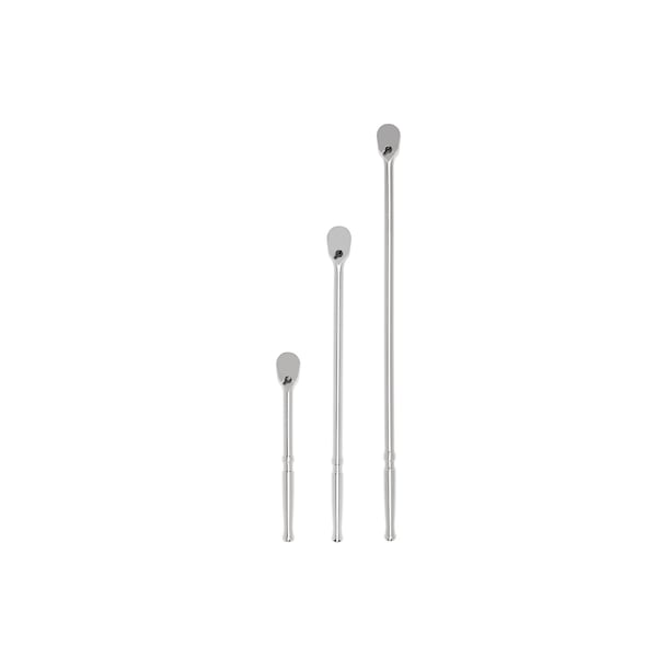 1/2 Inch Drive Ratchet Set, 3-Piece (10-1/2, 18, 24 in.)